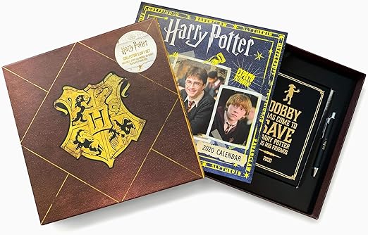 Harry Potter 2020 Calendario, Diario y caja de bolígrafos: Amazon.es: Oficina y papelería