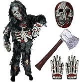 Spooktacular Creations Zombie Costume for Kids, Scary Halloween Costume for Boys, Halloween