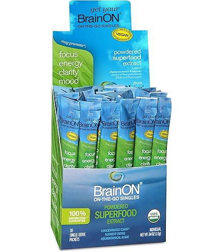 Amazon.com: BrainON - Premium Brain Nutrition Blend for Cognitive