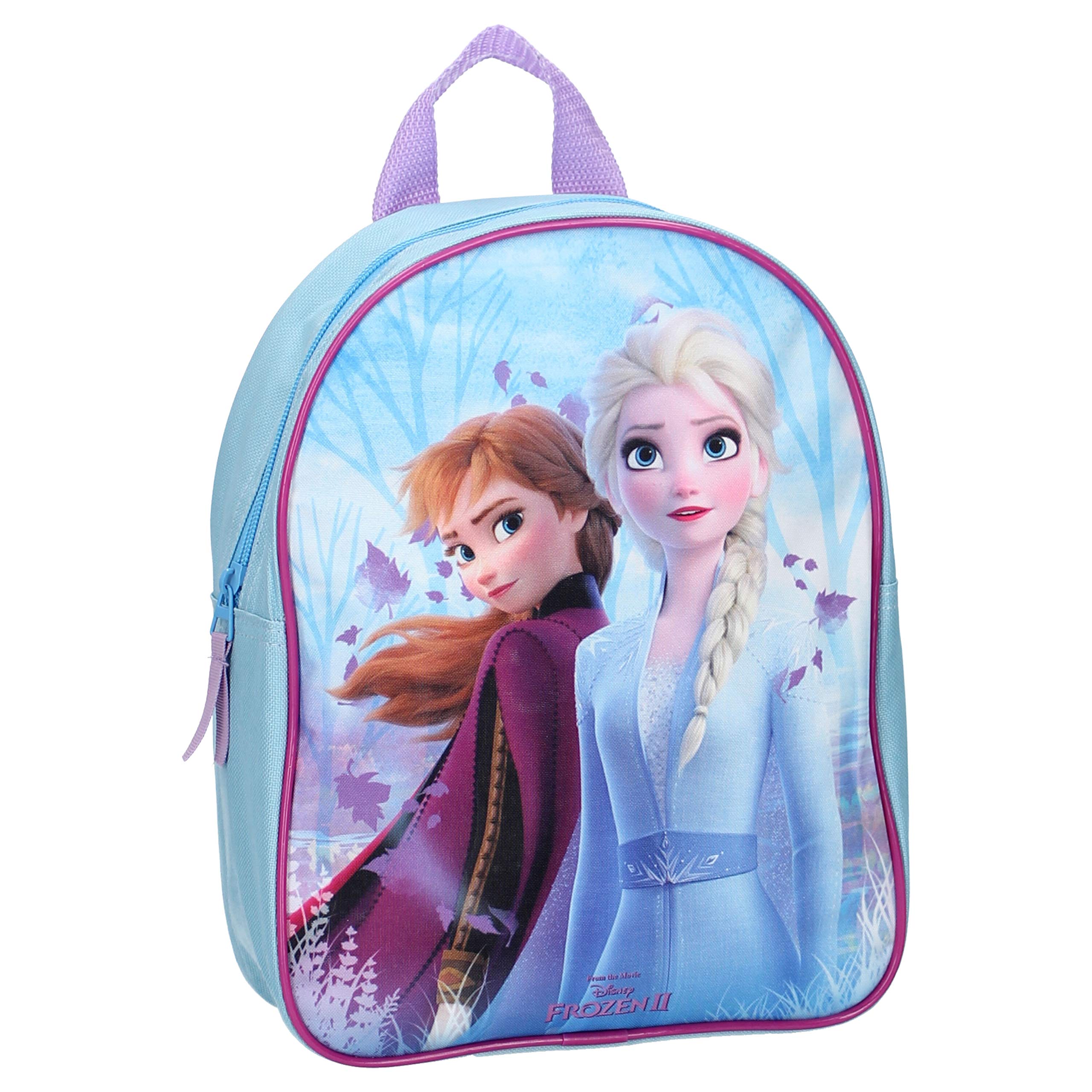 Disney Frozen II Backpack for Kids - Elsa and Anna - Magical Journey, Blue, 28, Frozen II
