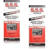 S.S.S. Tonic Iron and Vitamin B Supplement Liquid, Large 20 oz (Pack of 2)