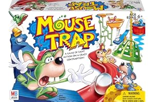 Hasbro Gaming Mouse Trap Kids Board Game, Family Board Games for Kids, Kids Games for 2-4 Players, Family Games, Kids Gifts, Ages 6 and Up (Amazon Exclusive)