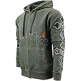 SCREENSHOT-FLEECE HOODIE 5202 Mens Urban Streetwear NYC Graffiti Oversize Fit Fleece Sweatshirt Hoodie