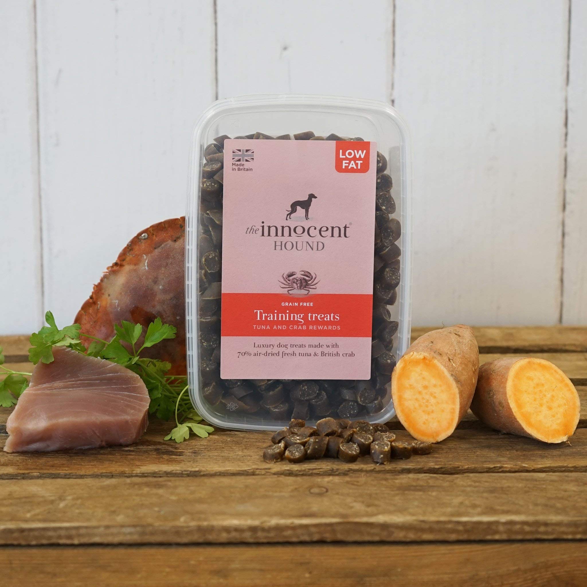 The Innocent Hound Training Treats Tuna nad Crab Rewards 600g