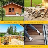 Sika Sikagard 5 Star Wood Treatment Clear 5L for Rot & Insect Protection view 6