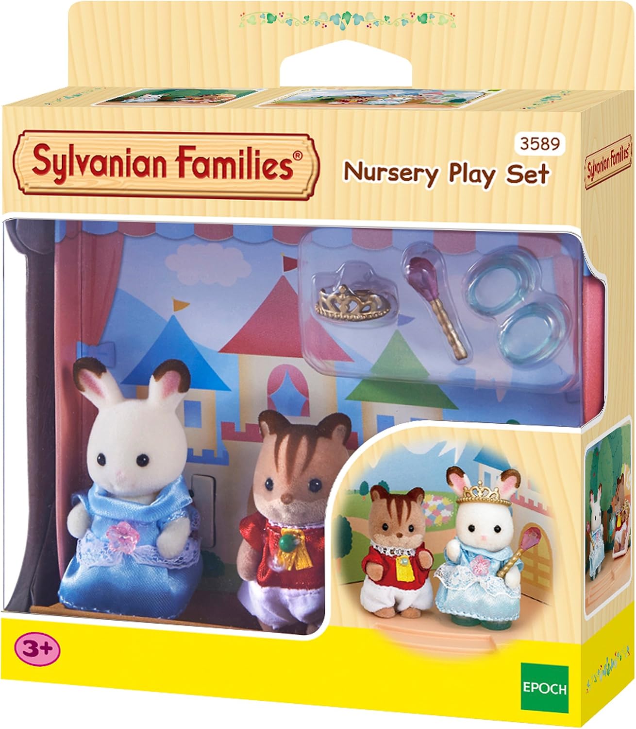 Portachiavi Sylvanian Families Set 5 Pezzi – Cuccioli Frutta, Collezione 2024