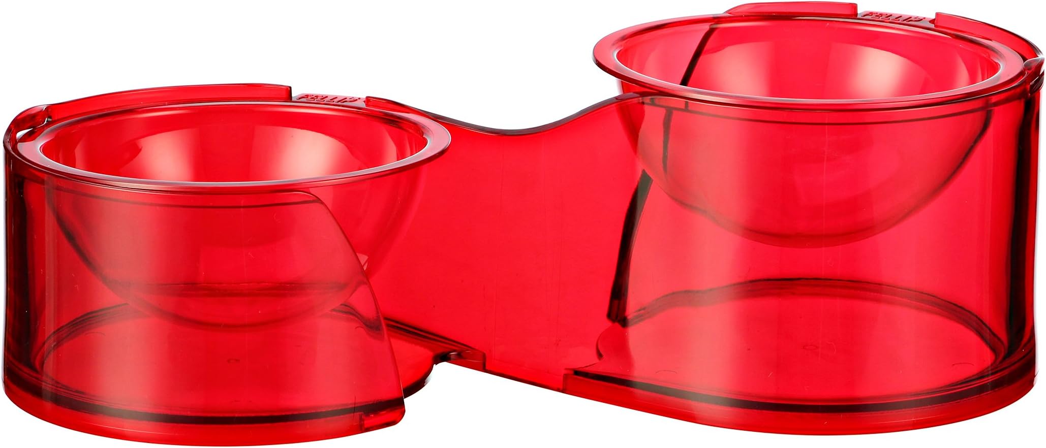FelliP Hilo Duo Pet Bowl (Supreme), 4.5", Rose