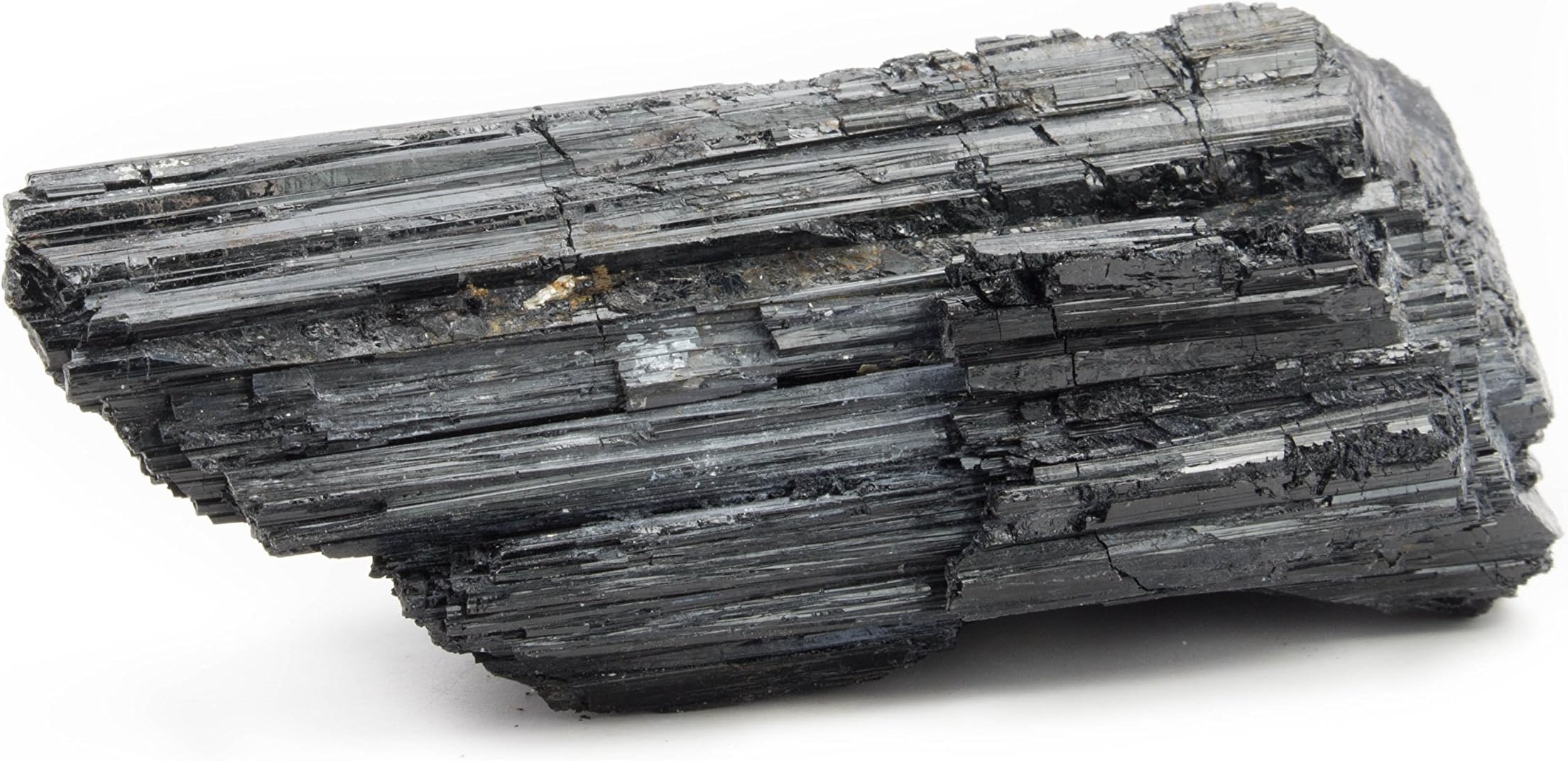 Healing Crystals Love, Buy Black Tourmaline Log Large for Feng Shui Crystal Healing, Reiki, Healing Crystals and Stones 888