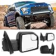 For Ford F150 Side Mirror Replacement | For Ford F150 Passenger Side Mirror | Fits Ford F150 2015 2016 2017 2018 2019 2020 Side View Mirror | 3 PINS | FL3Z17682AK