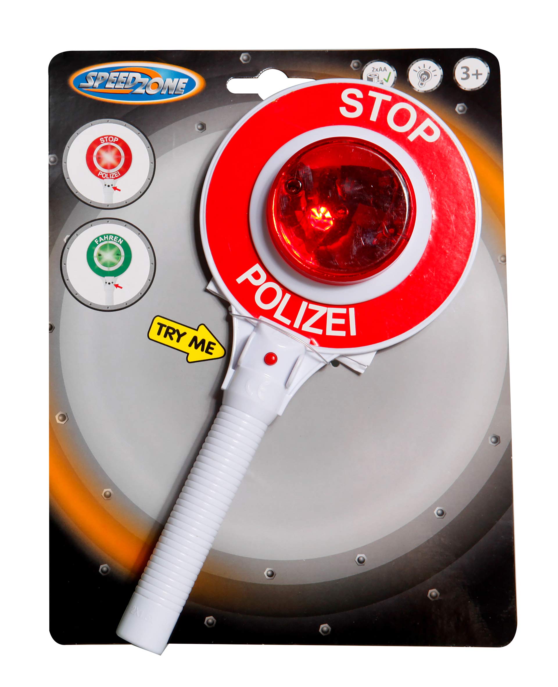 VEDES Großhandel GmbH - Ware Speed Zone Police Trowel with 2 LED Lights 190 x 250 cm