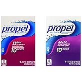 Propel Zero Powder Packets Variety Bundle - 60 Packets - 6 Boxes Total (3 Boxes Each of Grape, and Berry) …