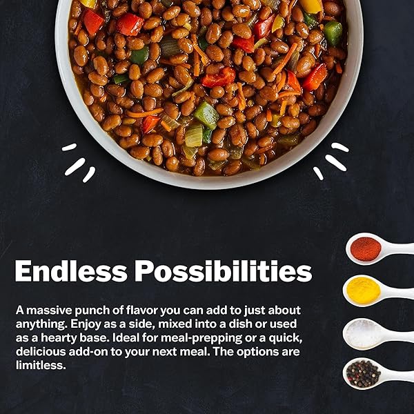 CHAKALAKA VEGETARIAN DRIED BEAN MIX – SOUTH AFRICAN SIDE DISH WITH BEANS, VEGETABLES, & SPICES – BOLD, STRONG FLAVOR, SPICY HEAT, MATHATA (1 PK) 6 OZ