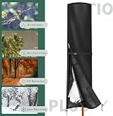 PATIO PLUS Double Garden Parasol Cover 270x70/70cm Waterproof 600D view 7