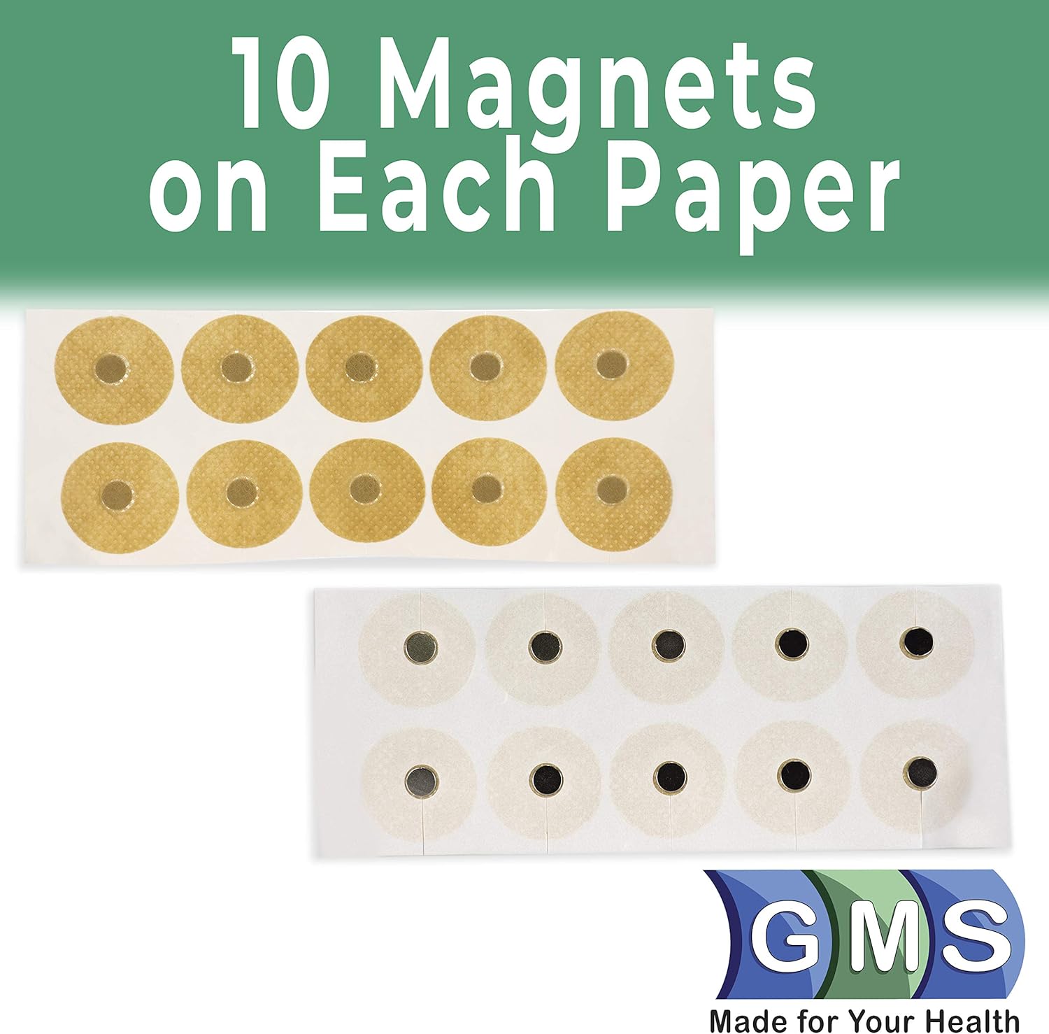 Acupressure Adhesive Magnetic Patches to Help Alleviate Pain, Soreness, Nausea and Motion Sickness, Arthritis Relief and Promote Muscle Recovery - 1200 Gauss 100 Magnets: Health & Personal Care