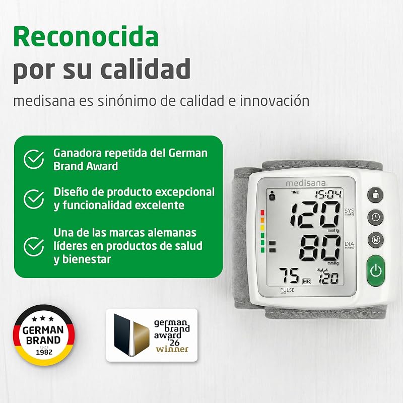 BW 315 tensiómetro de muñeca, medidor de tensión arterial