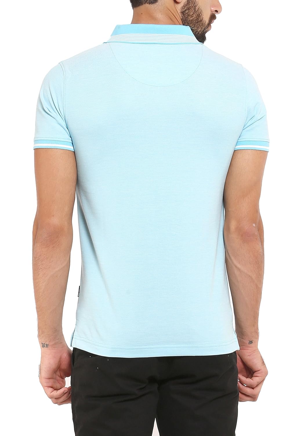 classic polo men cotton beige half sleeve t-shirts