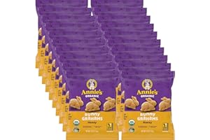 ANNIE'S HOMEGROWN Annie's Organic Baked Graham Snacks Honey Bunny Grahams 1.25 oz (Pack of 20)