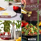 Olietta Stainless Steel Oil Dispenser 0.5 L Non Drip Pourer Leak Proof view 6