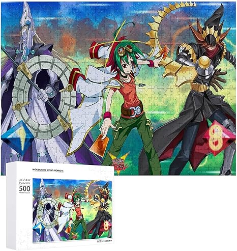 Amazon Co Jp 遊戯王 500 1000ピース木製パズル大人と10代向けの大型ジグソーパズル減圧エンターテインメントパズル ホーム キッチン
