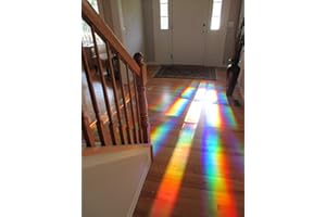 ROB'S SUPER HAPPY FUN STORE Diffraction Grating Sheet - Do-it-Yourself Sun Catcher - Bring Rainbows Into Your Home