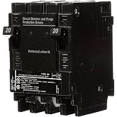 Siemens QSA2020SPD Whole House Surge Protection with Two 20-Amp Circuit Breakers for Use Only on Siemens Panels