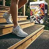THUNDER GRIP Outdoor Stair Treads Non Slip 30" x 8" - 15-Pack Weather Resistant Exterior Grip Tape for Wooden Steps - Non Slip Stair Treads - Anti Skid Strips - Waterproof 80-Grit Adhesive Treads