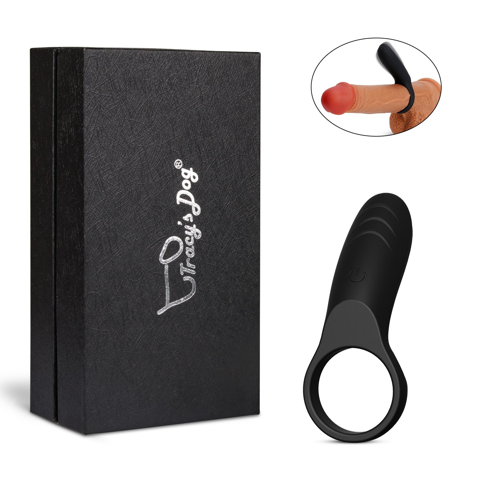 Cock Ring Vibrators for Couple and Male Silicone Vibrating Penis Ring Adult Sex Toys Vagina Clitoris Stimulator Waterproof Rechargeable