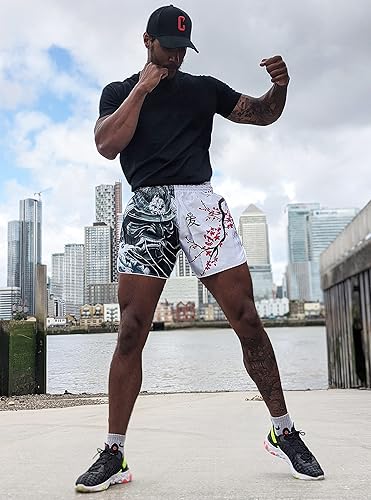 Muay Thai Shorts Kickboxing Martial Arts Combat Fight MMA UFC