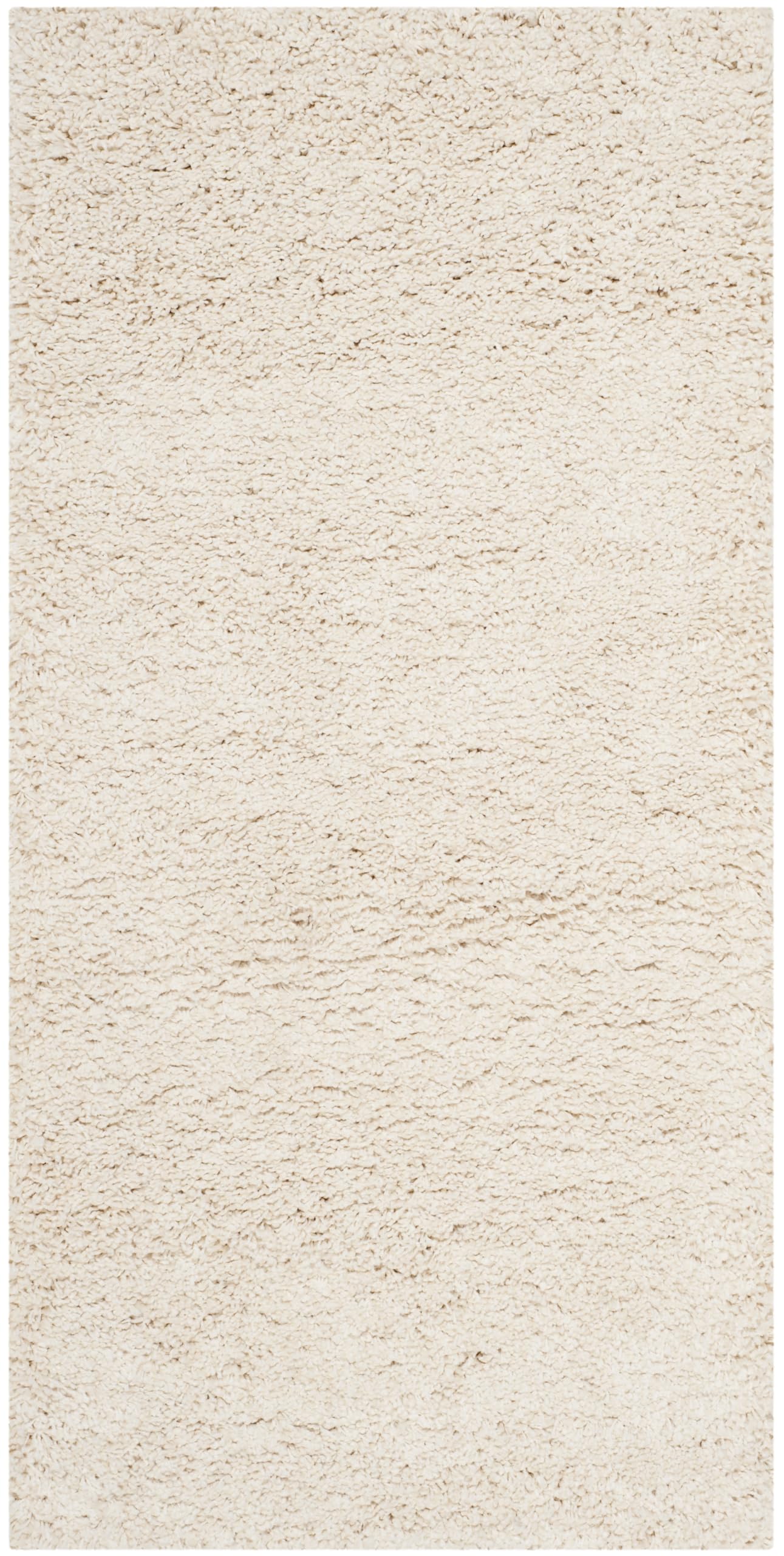 Safavieh Shaggy Rug for Living Room Dining Room Bedroom - Milan Shag Collection High Pile Ivory 24" X 36"