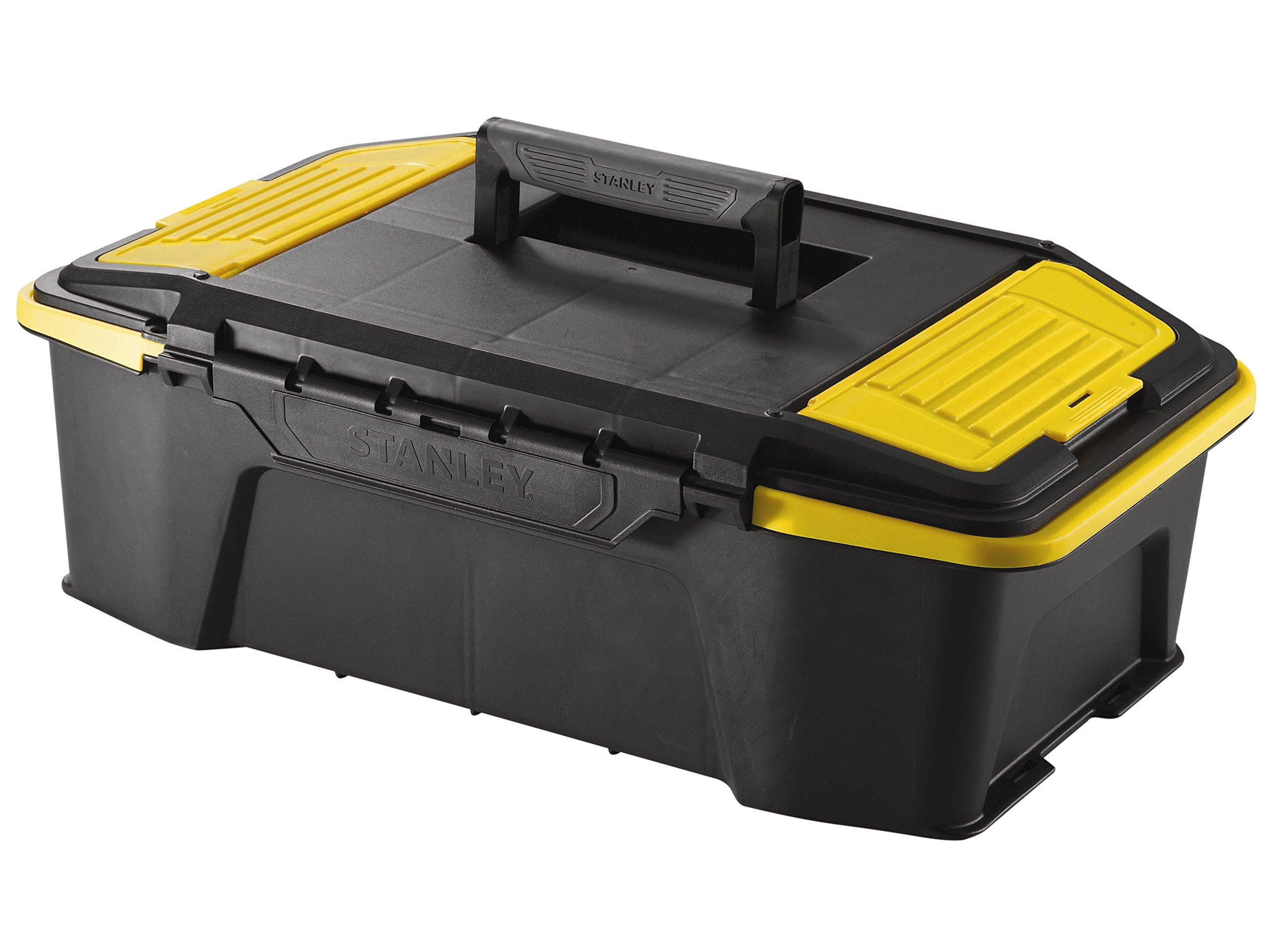 Stanley Tools STA171964 Click and Connect Deep Tool Box - Yellow/Black