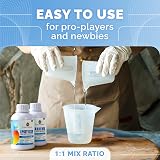 Craft Resin 16L Epoxy Resin Kit Crystal Clear 1:1 Hardener Food Safe view 6