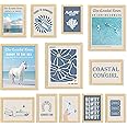 97 Decor Coastal Cowgirl Room Decor Aesthetic - Coastal Granddaughter Room Decor, Trendy Coastal Cowgirl Wall Art Prints, Blue Beachy Preppy Surf Posters for Teen Girls Dorm Bedroom (8x10 Unframed)