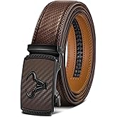 BULLIANT Men's Belt – Ratchet Leather Belt for Men Dress and Casual Pants Jeans 1 3/8"