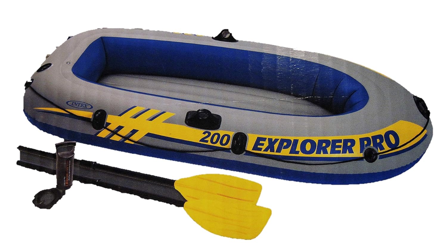 Intex Explorer Pro 200 Two Person Inflatable Boat Set Inflatable Rafts Sports & Outdoors