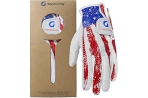 HANDLANDY Youth Golf Glove, Left Hand Kids Golf Gloves for Junior Toddler Boys Girls