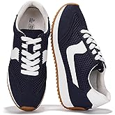 Project Cloud Fashion Sneakers for Women 2026 – Lightweight Lace-Up Shoes for Women with Memory Foam Insoles – Trendy Womens Shoes – Non-Slip, Comfortable Womens Sneakers (Madison)