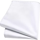 Branduce Solid Pocket Square for Men Plain Color Boy Handkerchief for Wedding Party