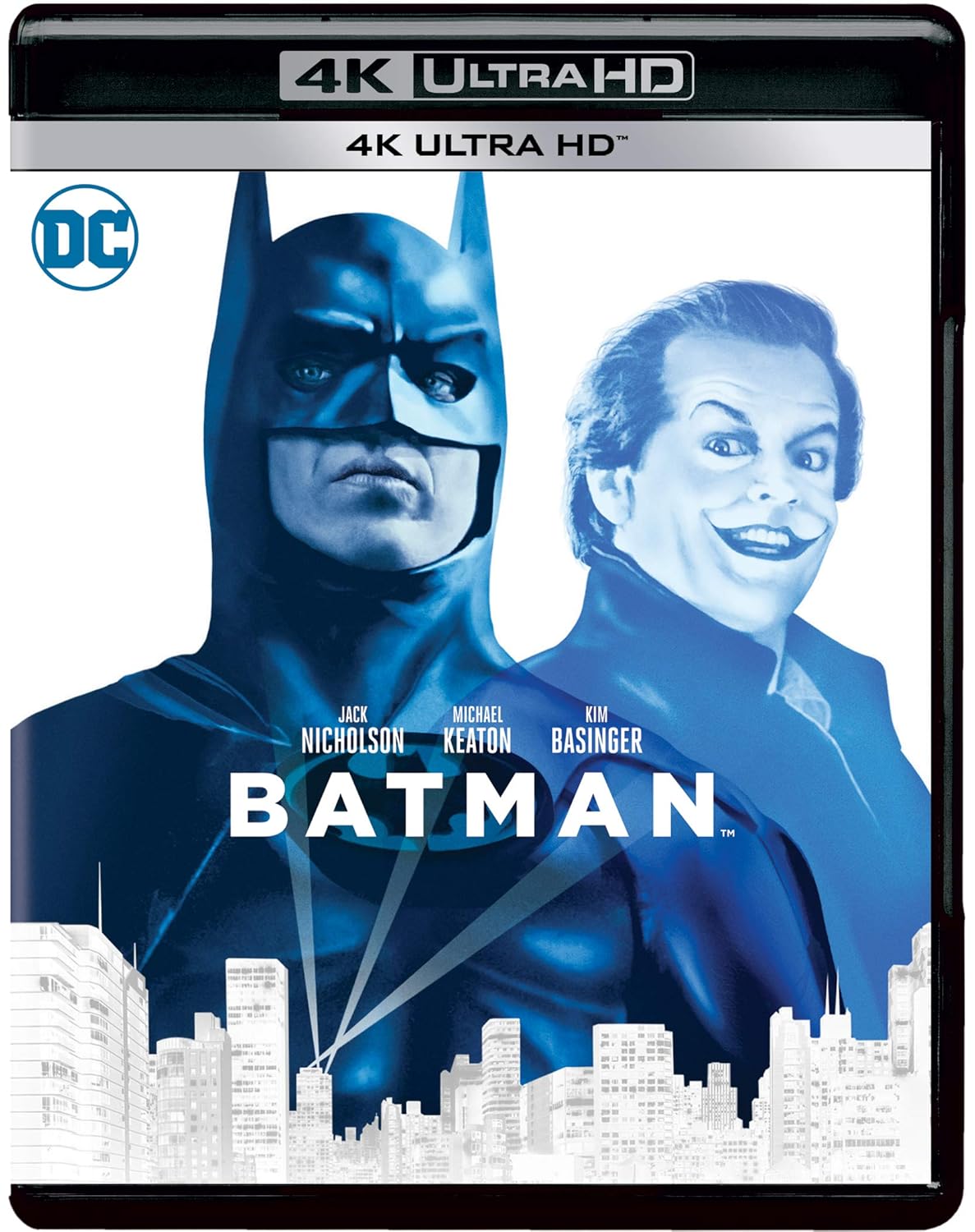 Batman 1989 4k Uhd 1 Disc Amazon In Michael Keaton Jack Nicholson Kim Basinger Robert Wuhl Pat Hingle Billy Dee Williams Michael Gough Jack Palance Peter Guber Jon Peters Michael E Uslan Movies