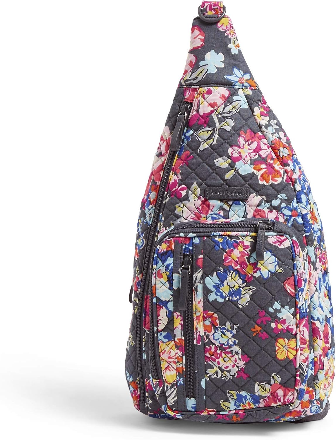 Vera Bradley Women's Signature Cotton Sling Backpack, Pretty Posies, One Size, Medium Amazon.ca