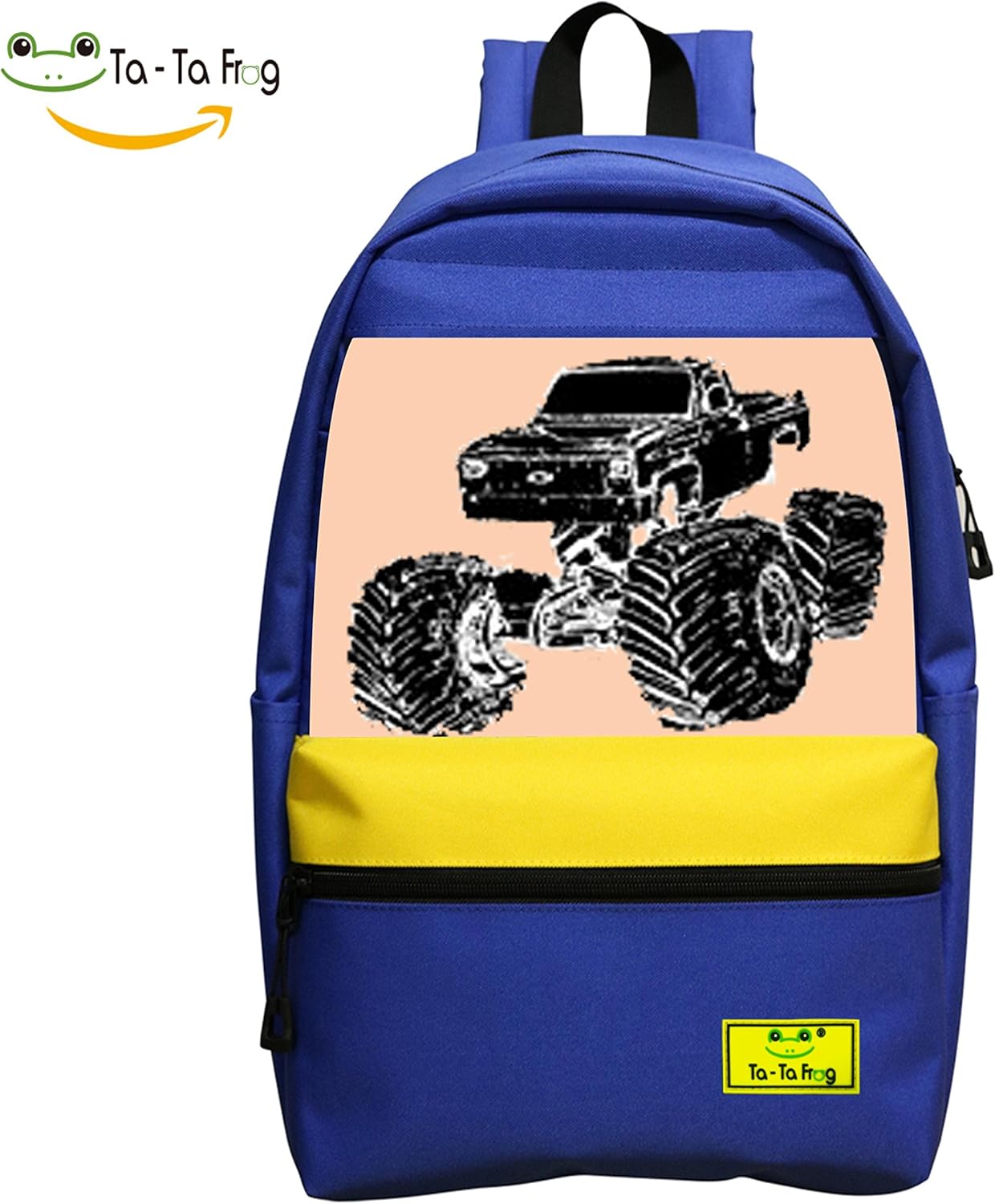 Cute Monster Truck 3D Printed Classic Backpack Unisex