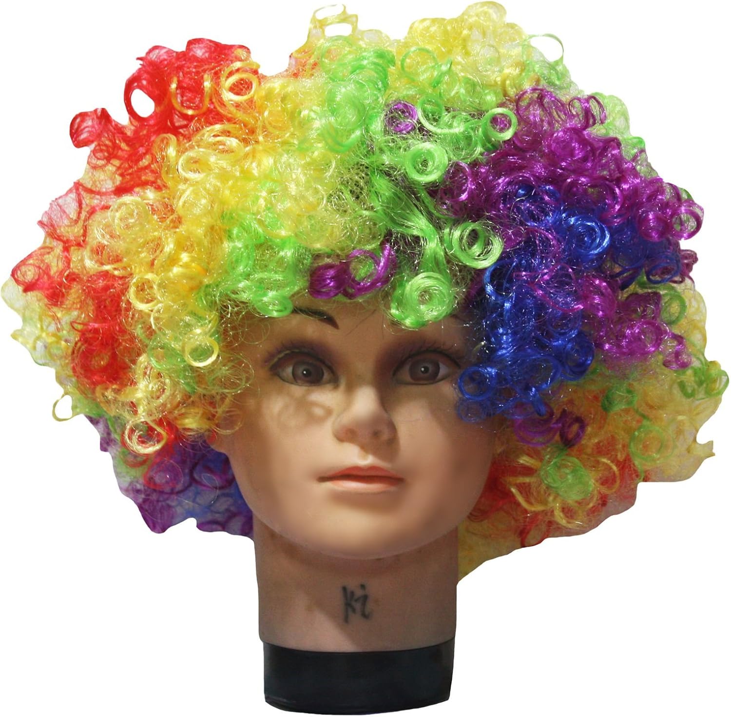 Petitebelle Rainbow Afro Wig (One Size) Amazon.co.uk Clothing