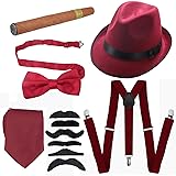1920s Mens Accessories Hard Felt Wide Brim Panama