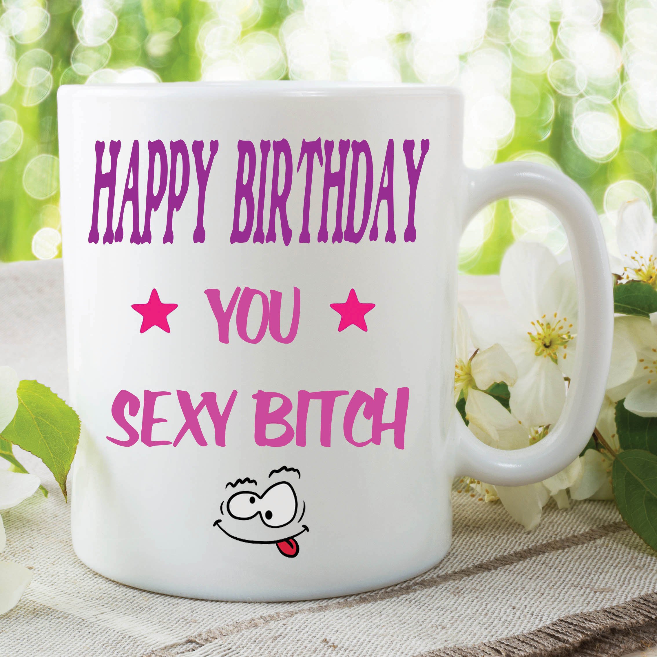 Explicit Novelty Mug Funny You Sexy Bitch Joke Meme Cup Birthday Gift WSDMUG180