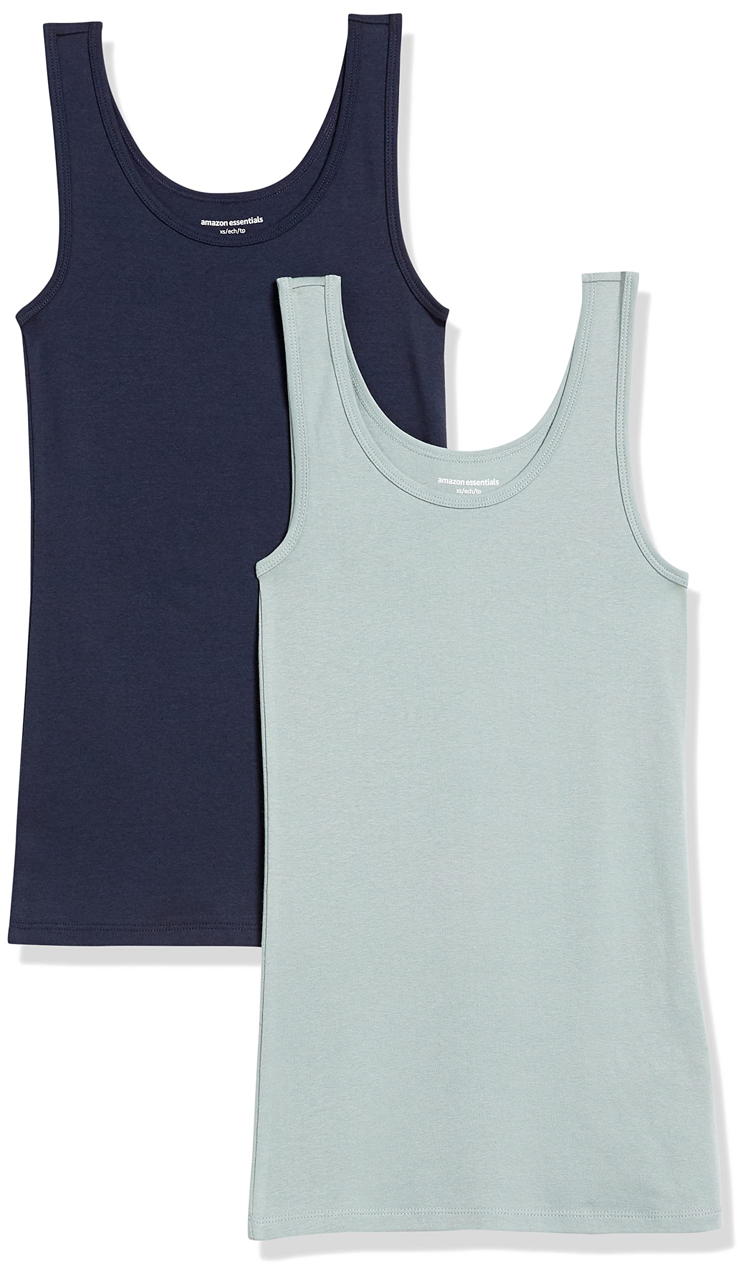 Amazon Essentials Women's Slim-Fit Tank Top, Pack