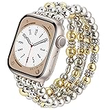 KOREDA Beaded Bracelet Compatible for Apple Watch