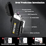 LcFun Electric Lighter USB Rechargeable Windproof Waterproof LcFun Lighter view 7