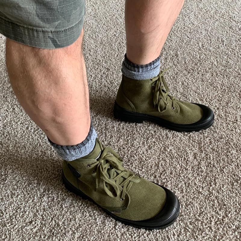 Robuste Kampfs tiefel für Herren, lässige Schnürschuhe zum Wandern im Freien, St