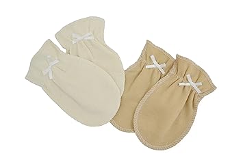 organic baby mittens