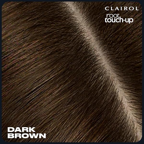 CLAIROL ROOT TOUCH-UP TEMPORARY CONCEALING POWDER, DARK BROWN HAIR COLOR, PACK OF 1