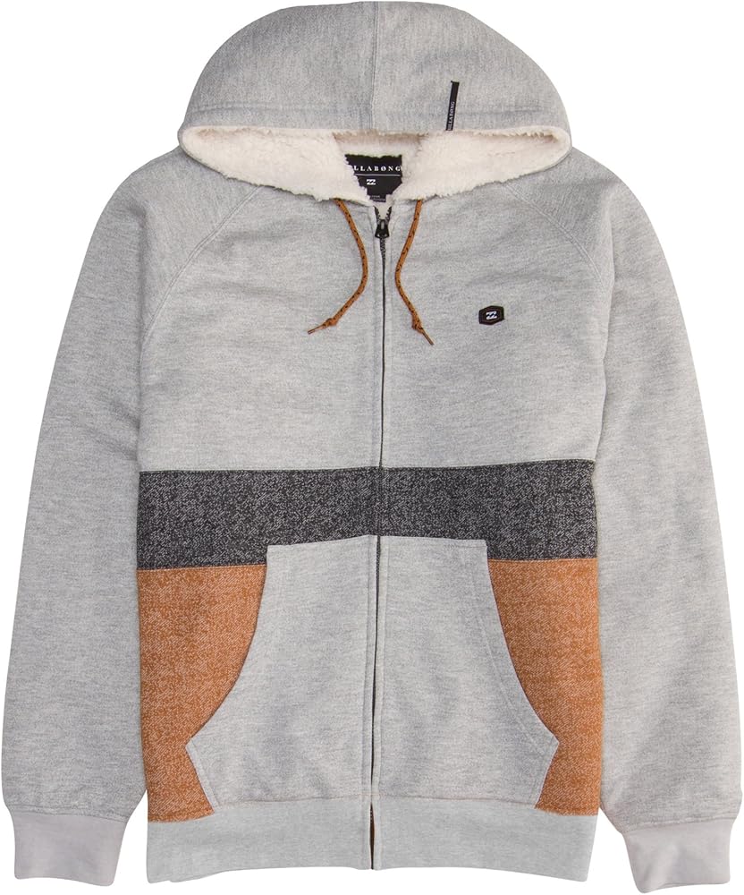 billabong fleece lined hoodie